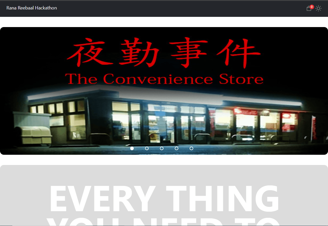 Ecommerce Store